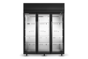 Skope SKFT1500N-A 3 Glass Door Upright Display or Storage Freezer