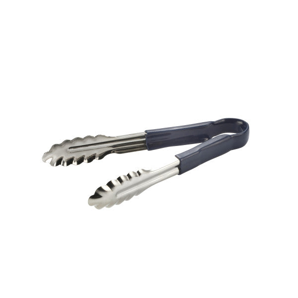 Chef Inox Utility Tong with Blue PVC Handle 230mm