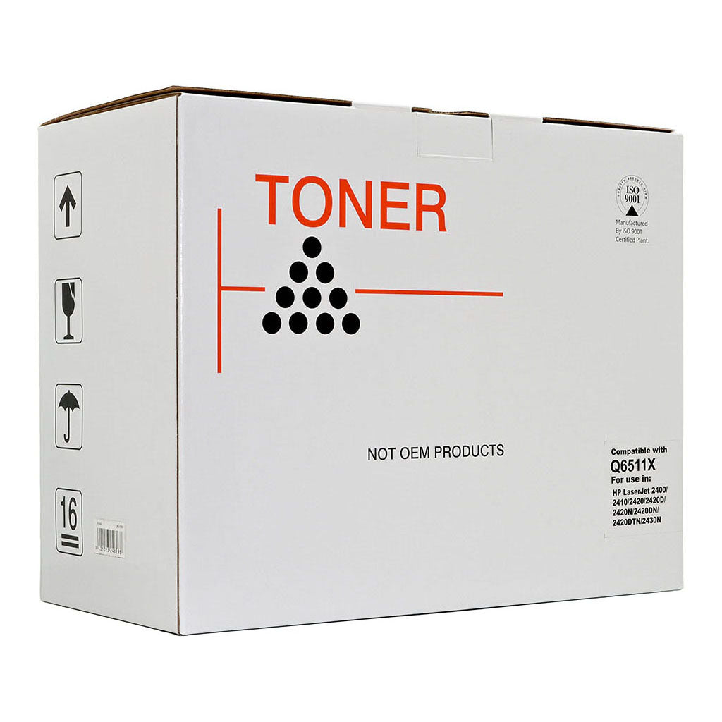 Icon Compatible HP Q6511X Canon CART310II Black Toner Cartridge