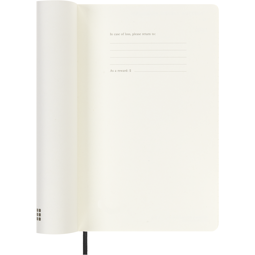 Moleskine Diary 18M Daily Soft Cover Large Black