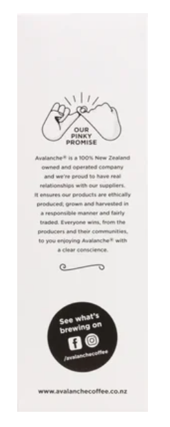 Avalanche 99% Sugar Free Caramel Latte Coffee Sticks 10 x 16g - Cafe Supply