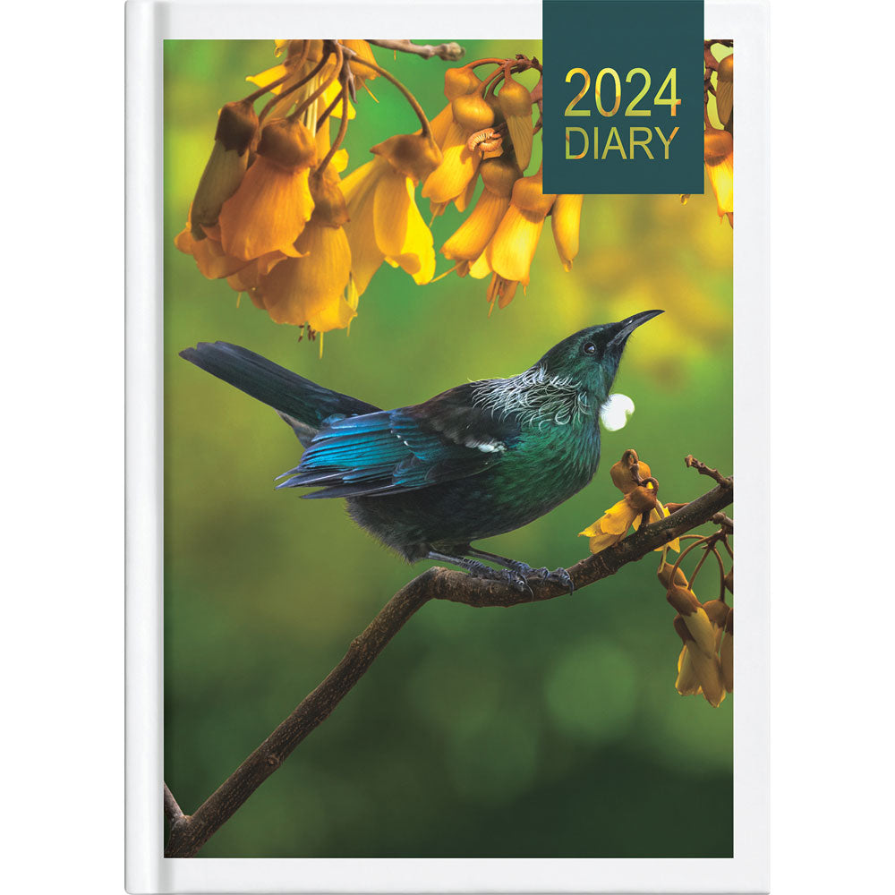 Collins A51 NZ Birds Day to Page Diary Even Year