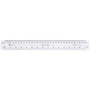 Taurus Ruler 300mm White Scale Rule - Cafe Supply