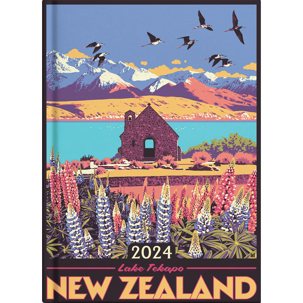 Collins A53 Kiwi Country Week to View Diary Even Year