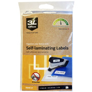 3L Self-Laminating Labels 20x60mm 5up 6 Sheets
