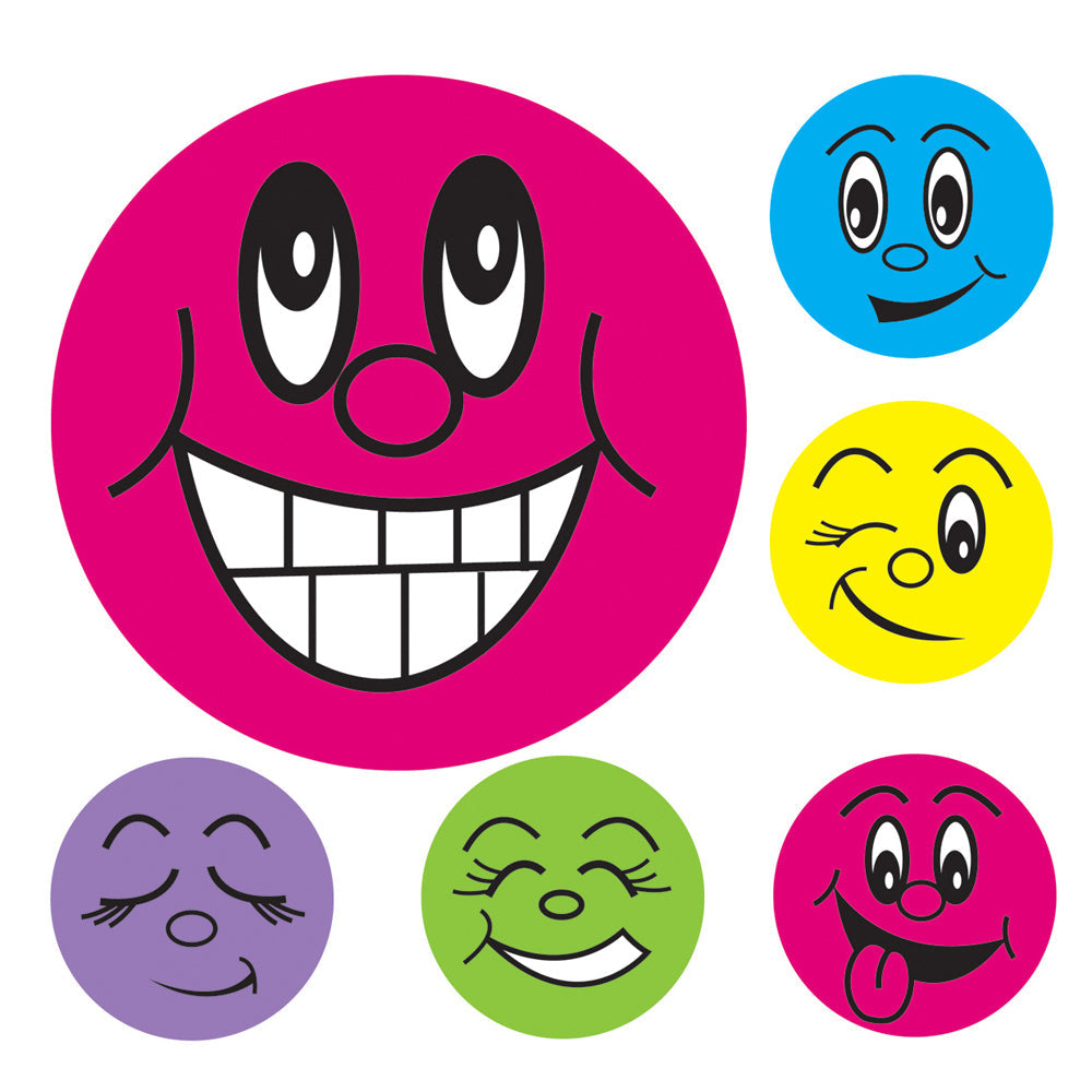 Avery Merit Stickers Mini Smiley Face Round 13mm 800 Pack - Cafe Supply