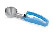 2 ⅖-ounce disher with sky blue squeeze handle