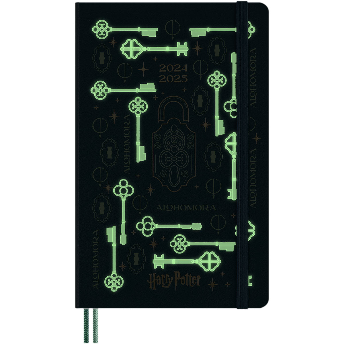 Moleskine Diary 18M Weekly + Notes HC Large Harry Potter Alhomora Odd Year