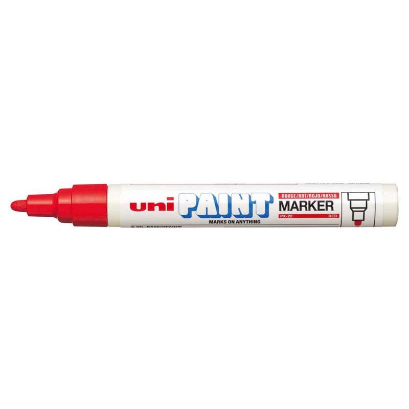 Uni Paint Marker 2.8mm Bullet Tip Red PX-20 - Cafe Supply