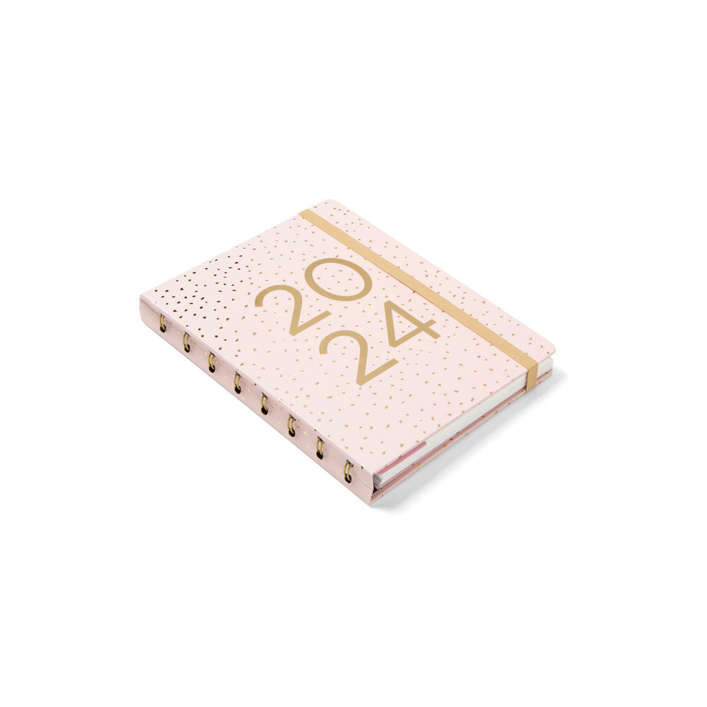 Filofax Confetti A5 Planner Rose Quartz