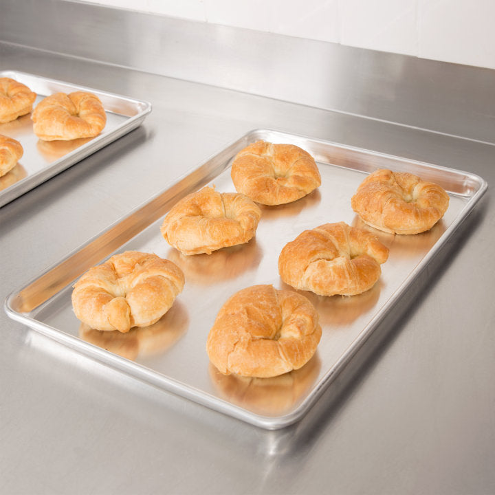 Half-size Wear-Ever® heavy-duty aluminum sheet pan with natural finish