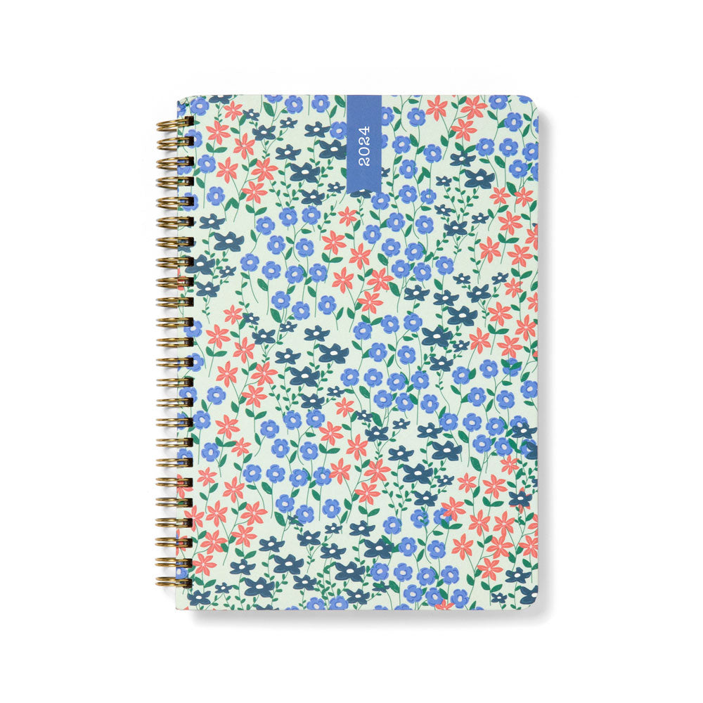 Letts of London Diary Spring Valley A5 Week to View Mint Even Year