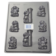 Christmas Teddy Bears Mould 0.6mm - Cafe Supply