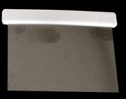 Rigid stainless steel Dough scraper 130x105mm (Italian) - Cafe Supply