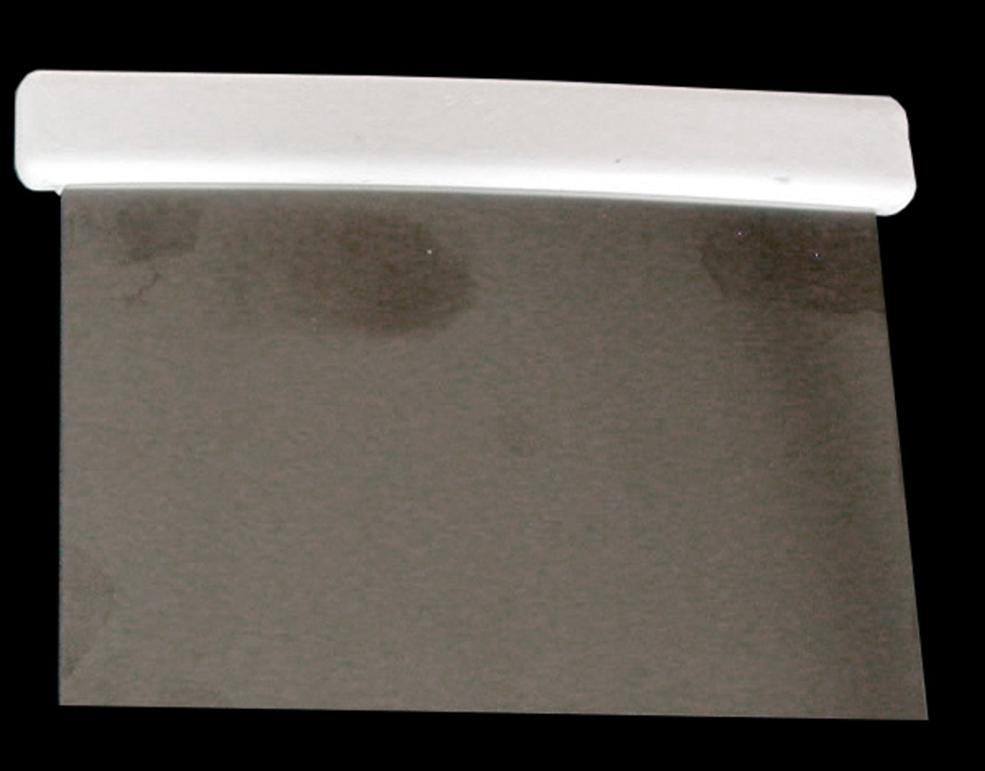 Rigid stainless steel Dough scraper 130x105mm (Italian) - Cafe Supply