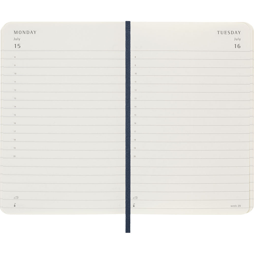 Moleskine Diary 12 Month Daily SC Pocket Sapphire Blue
