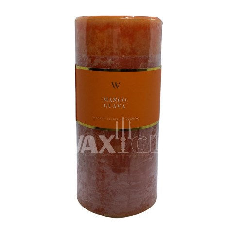 'W' Scented Range Pillar Candles - Cafe Supply