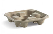 4 CUP BIOCUP TRAY - Cafe Supply