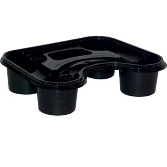 4 Cup Stadium Carry Tray - Cafe Supply