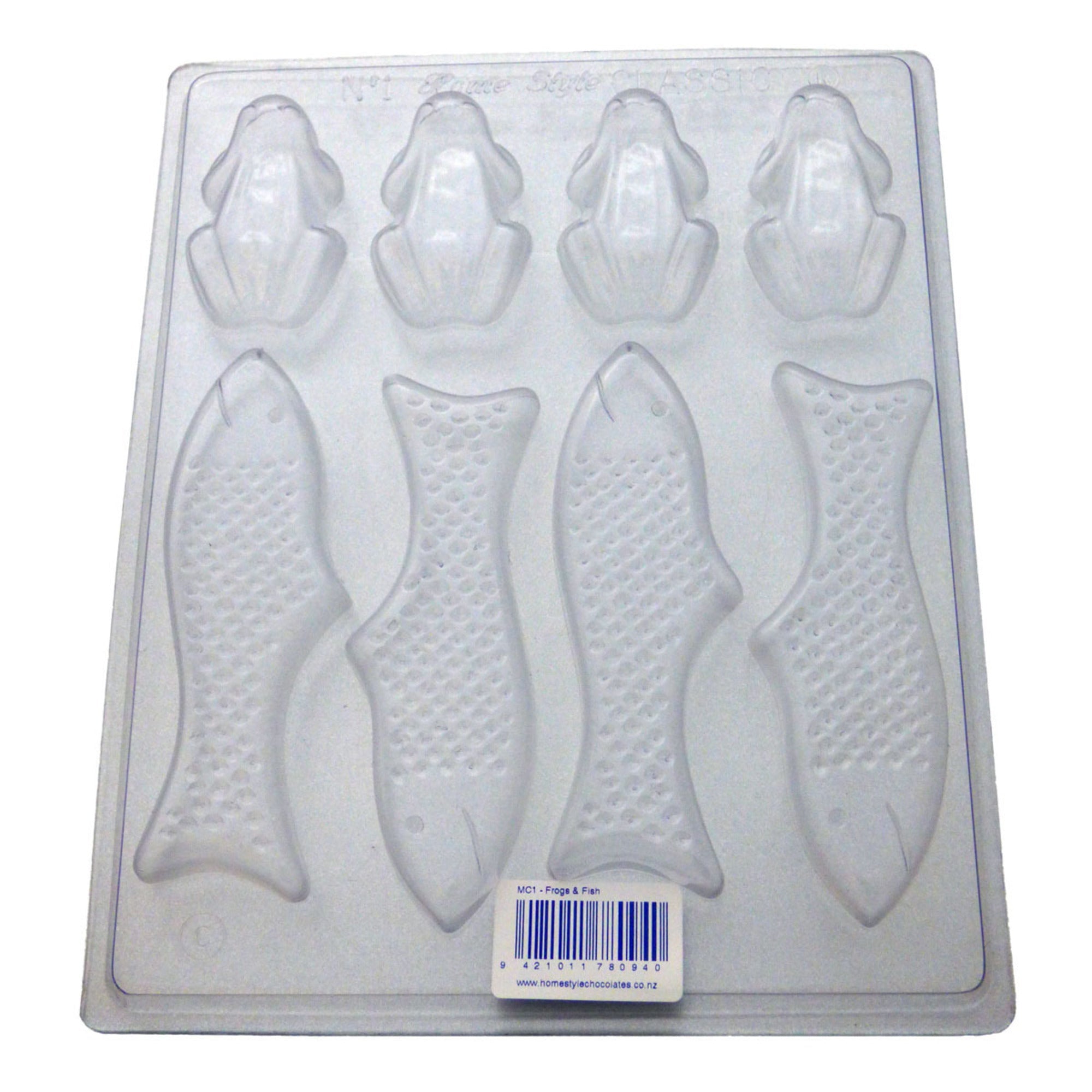 Frogs & Fish Mould (0.6mm) - Cafe Supply