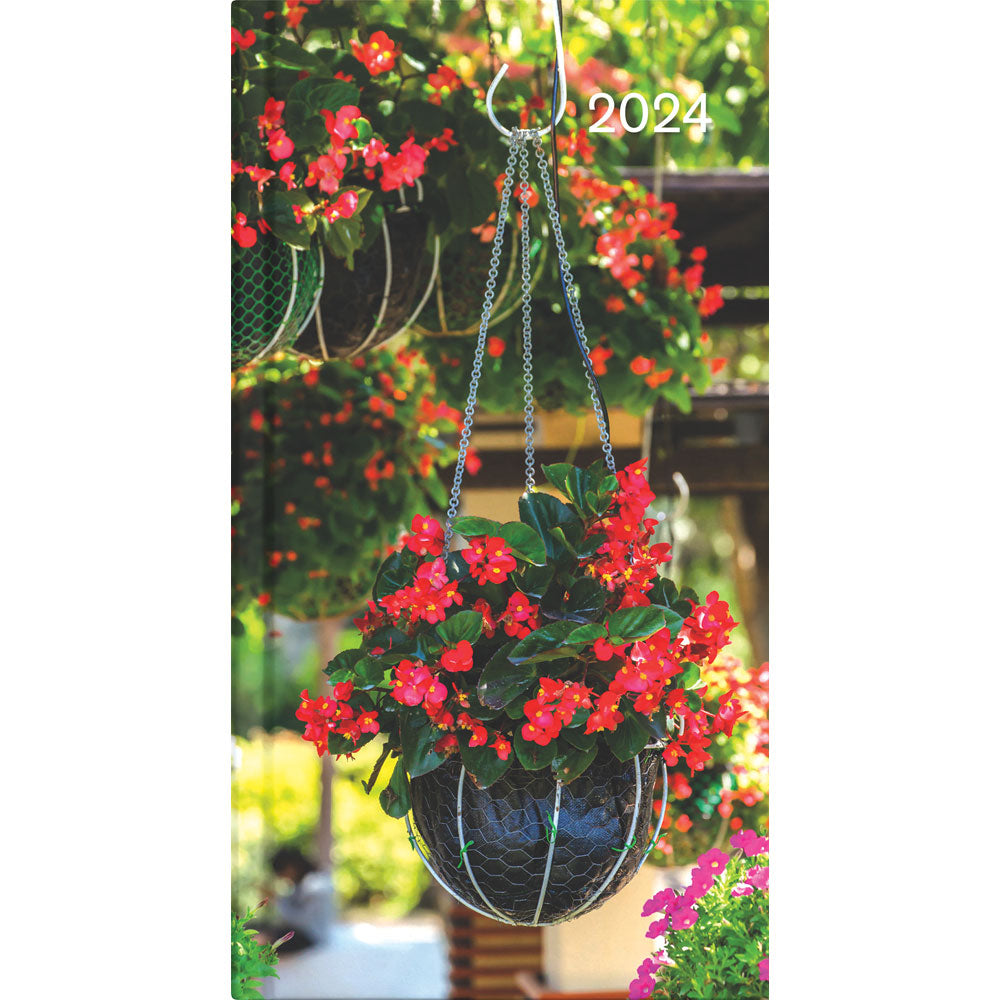 Collins Diary CW7 Notes Floral Even Year