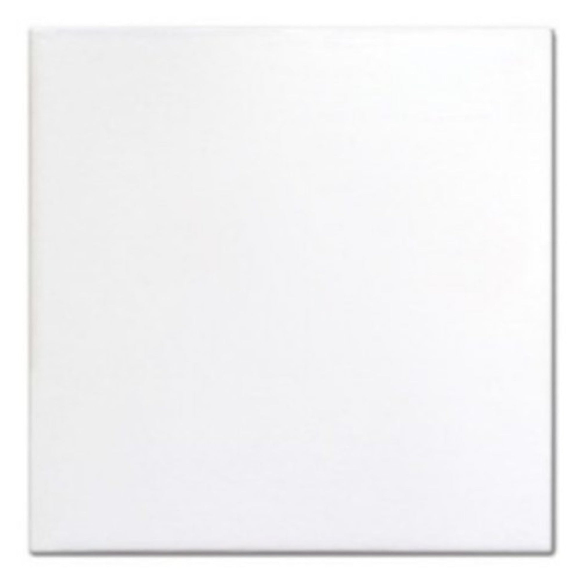 Square 12" MDF Board, White - Cafe Supply