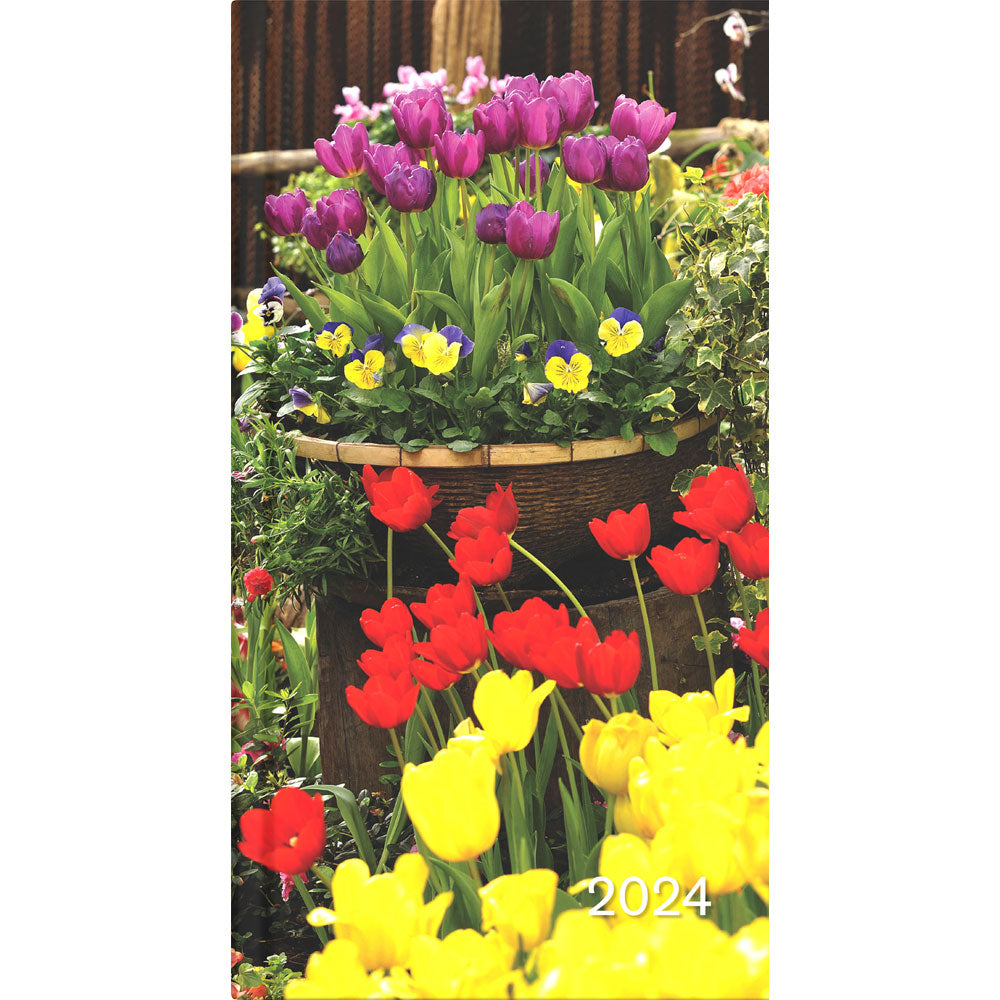 Collins Diary CW7 Notes Floral Even Year