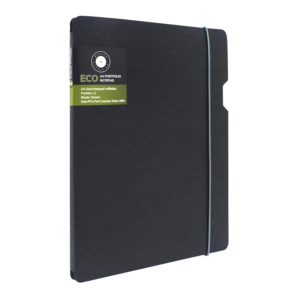 OSC Eco Notebook A4 Black