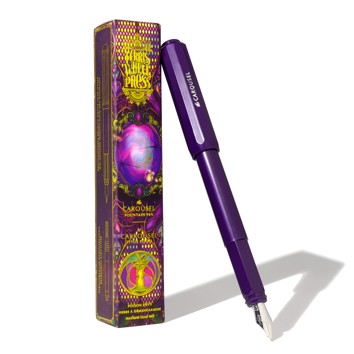 Ferris Wheel Press Fountain Pen Carousel Poison Envy Medium