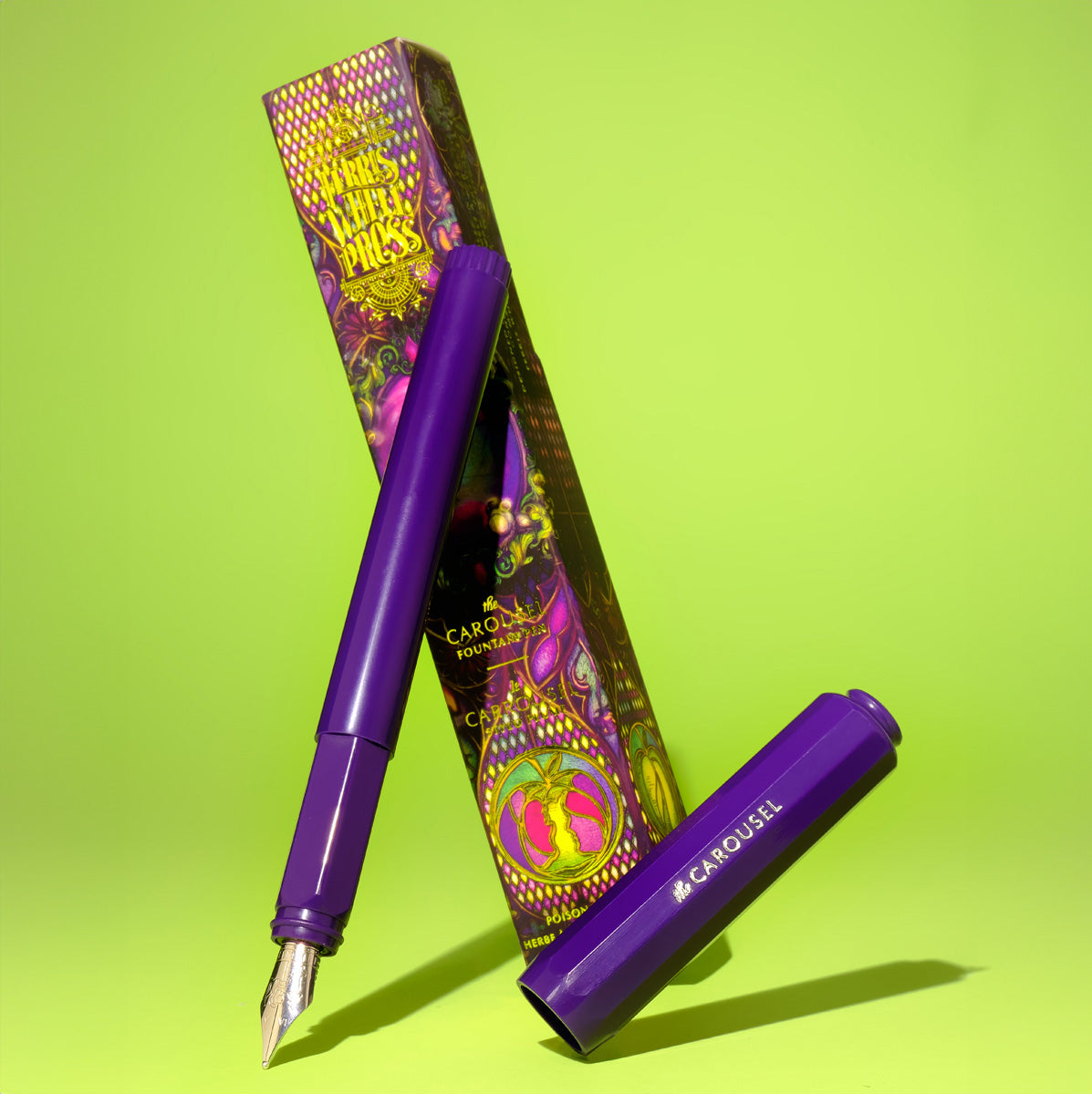 Ferris Wheel Press Fountain Pen Carousel Poison Envy Medium