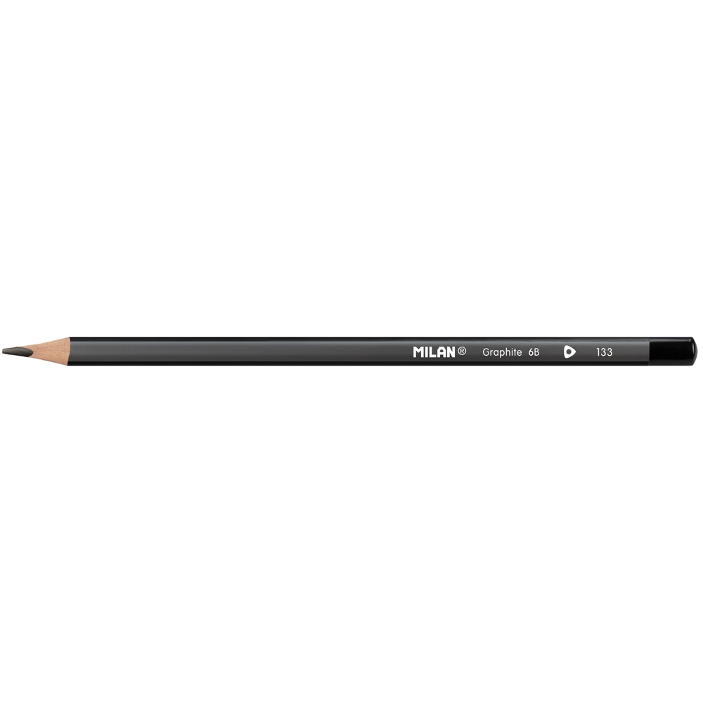 Milan Graphite Pencils 6B Pack 12 - Cafe Supply