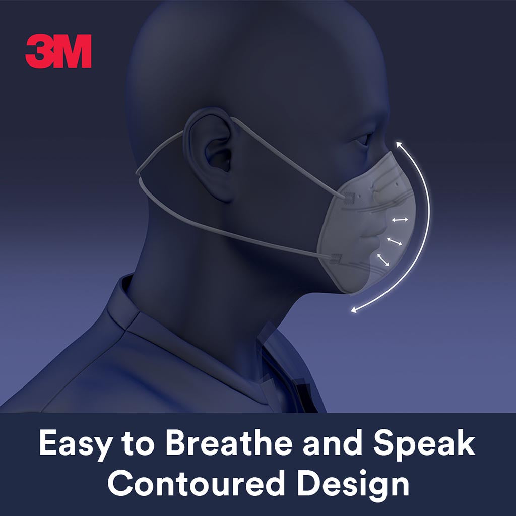 3M Particulate Respirator 9123 P2, Pack of 5