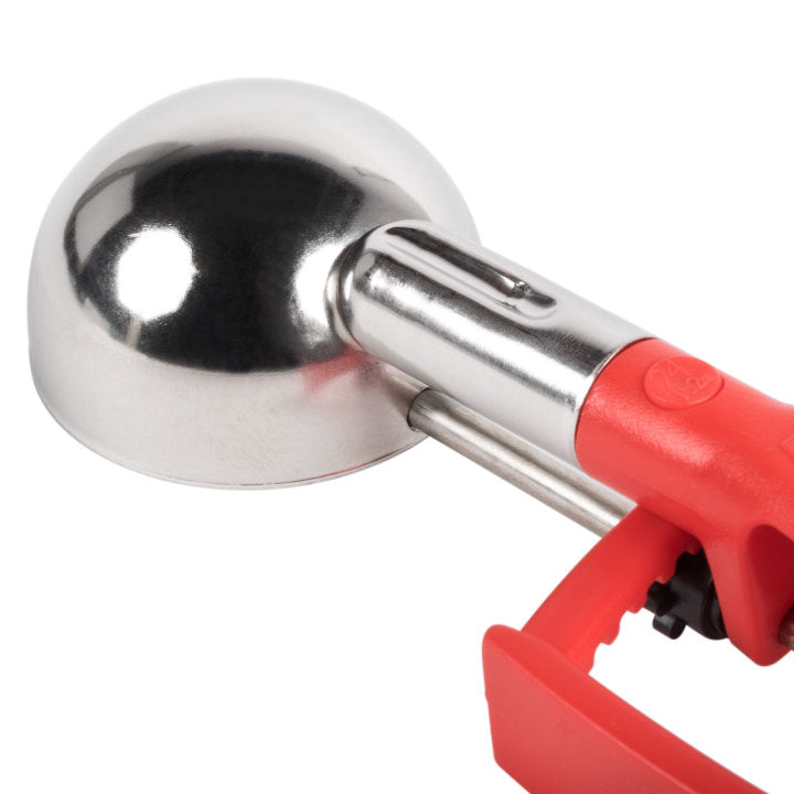 1.52-ounce disher with red squeeze handle
