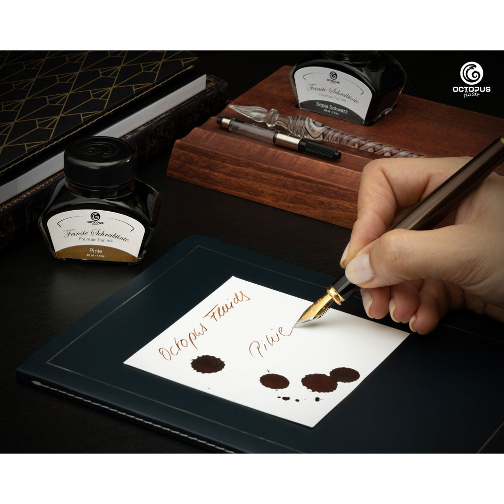 Octopus Fluids Fountain Pen Ink Pine (Pinie) 30ml