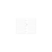 Filofax Mini White Ruled Notepad Refill 20 Sheets