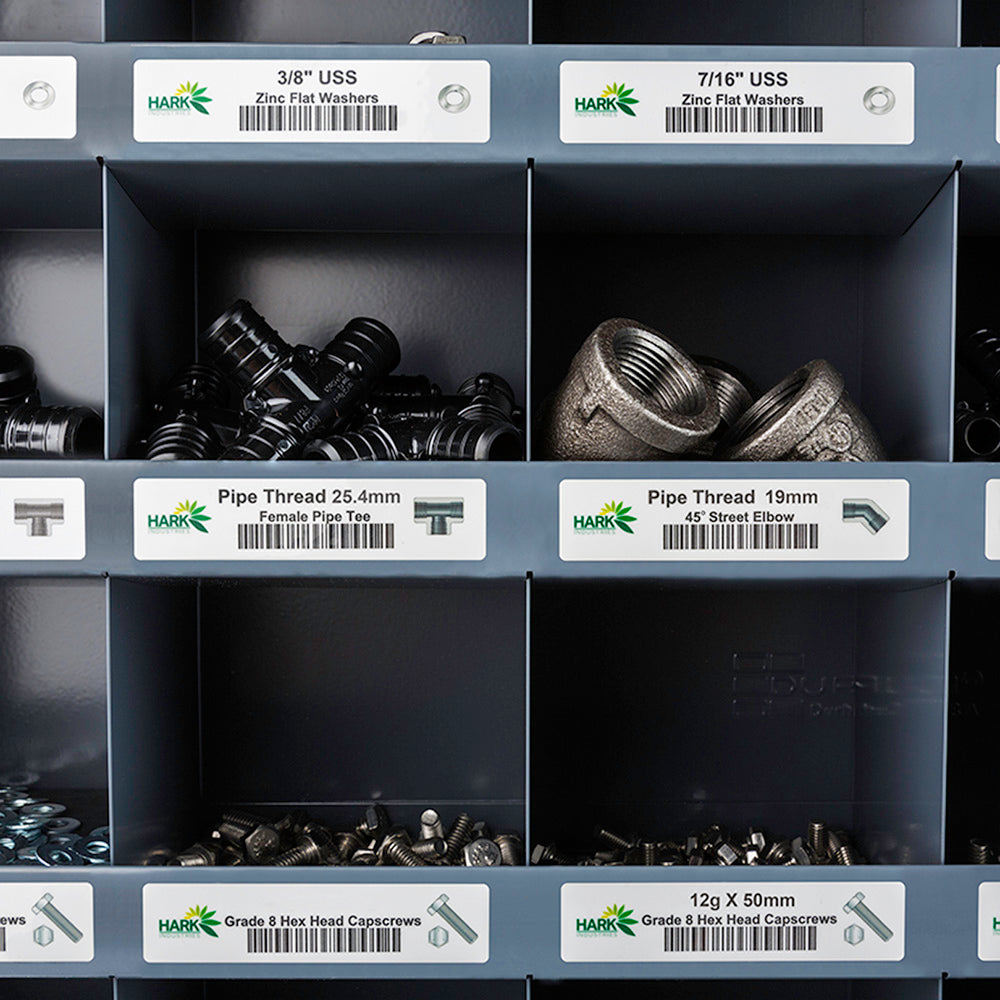 Avery Weather Resistant Removable Label L4774 Laser 99.1x139mm White 4up 20 Sheets - Cafe Supply