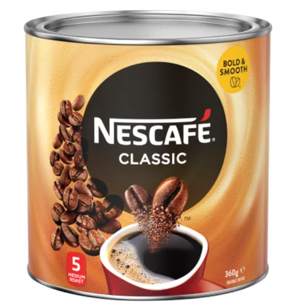 Nescafe Classic Instant Coffee Tin 360g