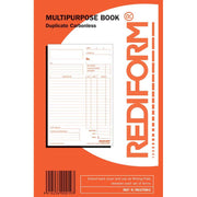 Rediform Book Multipurpose Duplicate 50 Leaf - Cafe Supply