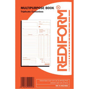 Rediform Book MultipurposeTriplicate 50 Leaf - Cafe Supply