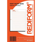 Rediform Book Feint Ruled Duplicate 50 Leaf - Cafe Supply