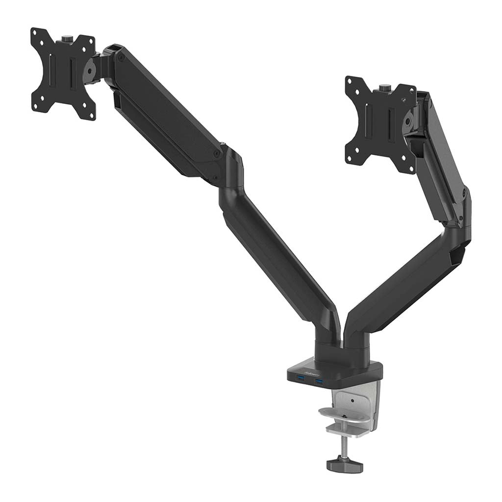 Fellowes Monitor Arm Platinum Dual