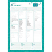 Milford Travel Packing Check List Pad 175x250 60 Leaf - Cafe Supply