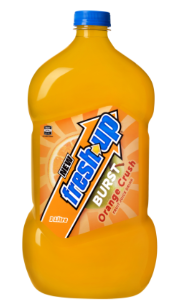 Fresh Up Burst Orange Crush Fruit Juice Drink 3l - Cafe Supply