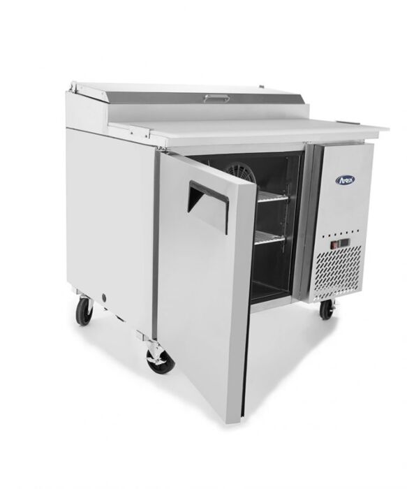 1 DOOR PIZZA PREP TABLE FRIDGE 1117 MM MPF8201 - Cafe Supply