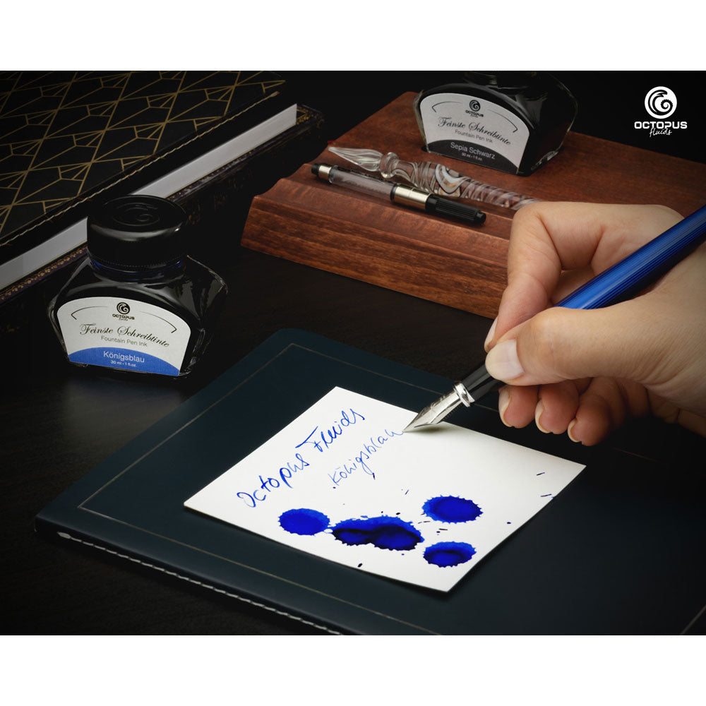 Octopus Fluids Fountain Pen Ink Royal Blue (Konigsblau) 30ml