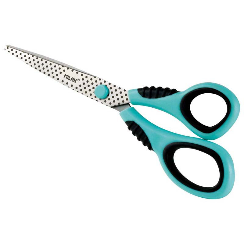 Milan Office Scissors Dots 205mm 8 Inch - Cafe Supply