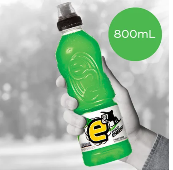 e2 Mango Liquid Energy Fruit Drink 800ml - Cafe Supply