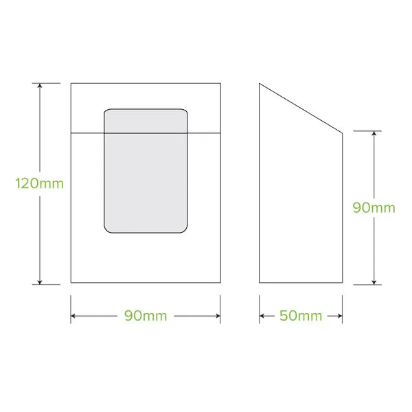 BioBoard Wrap Wedge - Cafe Supply
