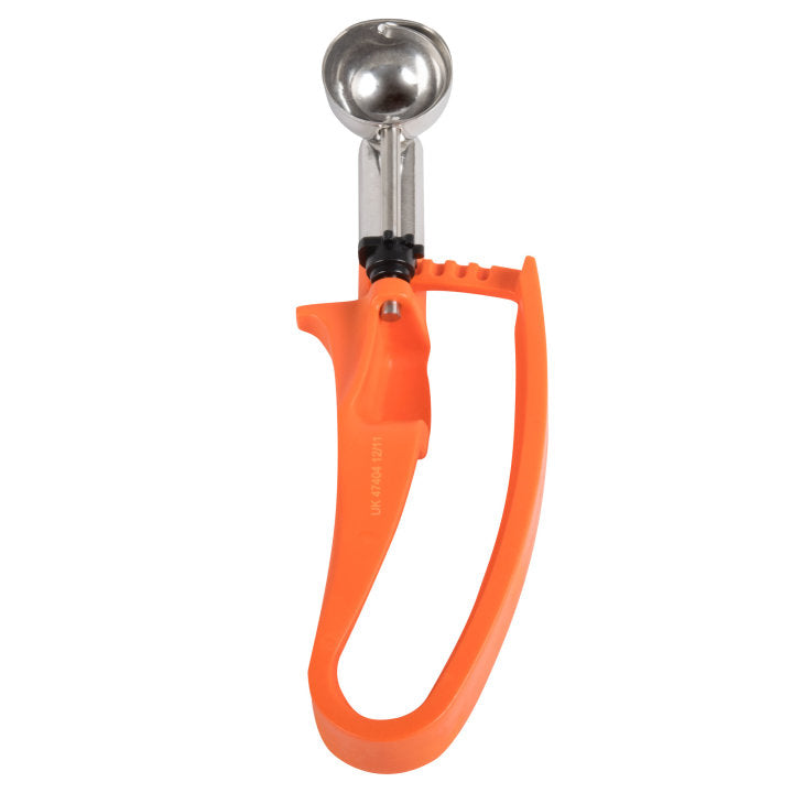 ⅓-ounce disher with orange squeeze handle