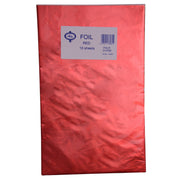 Confectionary Foil - Red 10 Pack - Cafe Supply